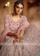 Net Lehenga Choli In Light Pink